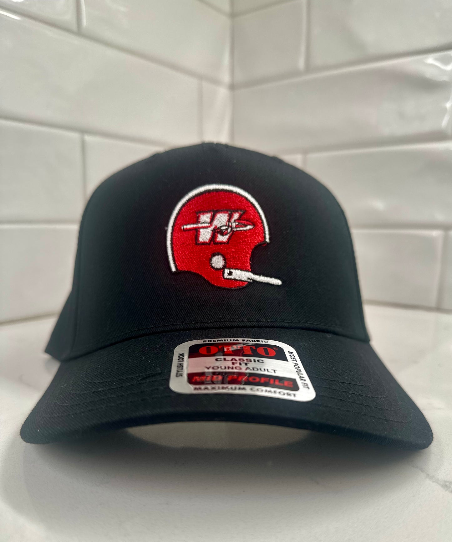Youth Washington Warriors Football Helmet Embroidered Hat