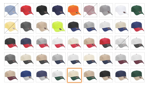 Custom Embroidered Five Panel Hat