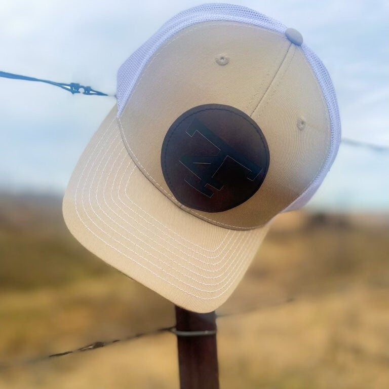 Custom Trucker Hat, Richardson hat with custom patch, Personalized gift for him