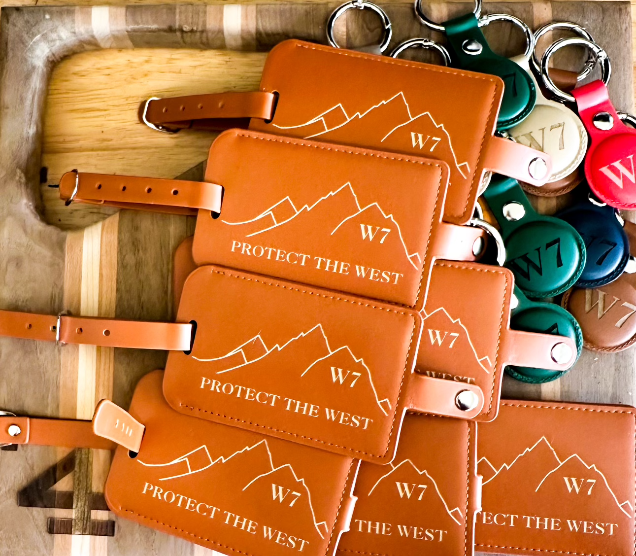 Custom Laser Engraved Luggage Tag T4 Design Co