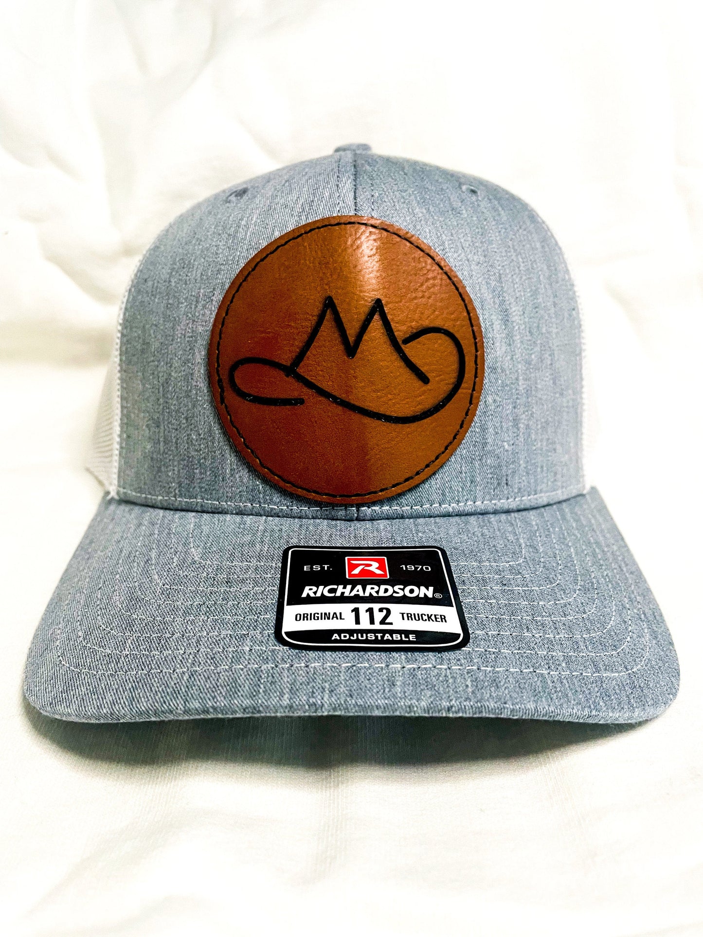 Custom Trucker Hat, Richardson hat with custom patch, Personalized gift for him