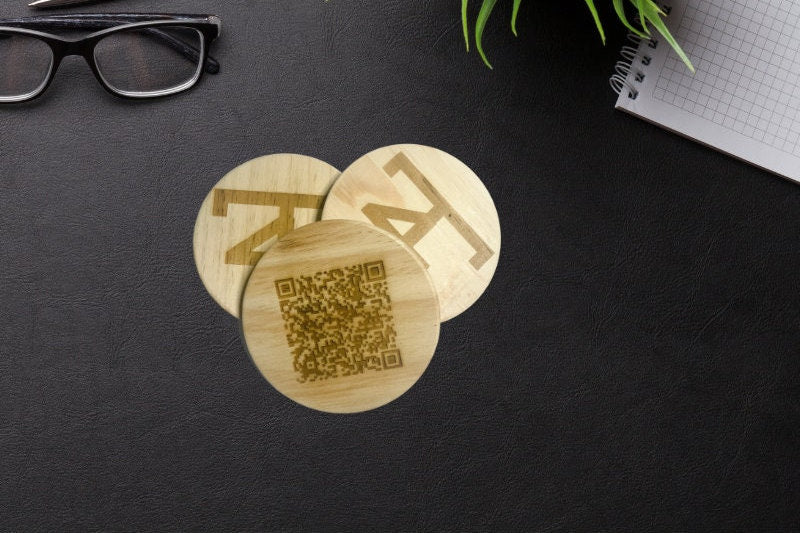 Custom Wood Coaster, Cattle Brand Coaster, Custom Rustic Coaster